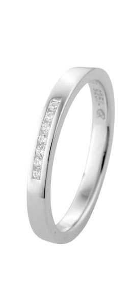 530126-Y514-001 | Memoirering Simmern 530126 600 Platin, Brillant 0,070 ct H-SI∅ Stein 1,4 mm 100% Made in Germany   764.- EUR   